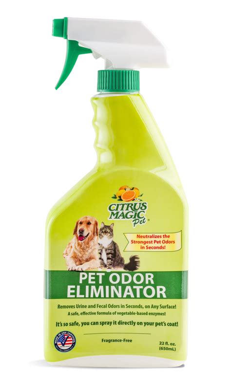 Experience the Freshness of Citrus Magic Litter Odor Eliminator